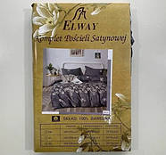 Комплект постільної білизни ELWAY двоспальний 134 (нав.50*70), фото 5