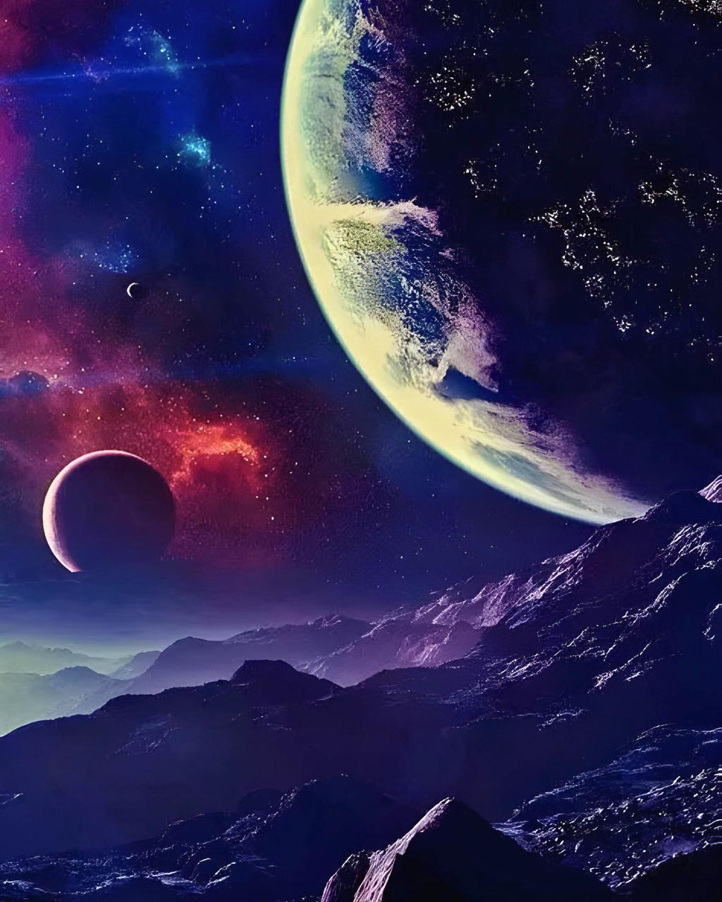 Картина за номерами Космос. Планети 40*50 см Bamboni BA 0010
