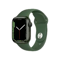 Apple Watch Series 7 GPS 41mm Green Aluminum Case With Green Sport Band