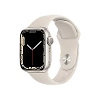 Apple Watch Series 7 GPS 41mm Starlight Aluminum Case With Starlight Sport Band