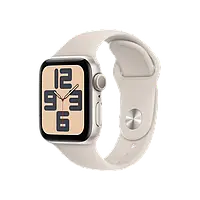 Apple Watch SE 2 GPS 40mm Starlight Aluminium Case with Starlight Sport Band M/L