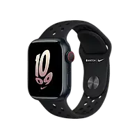 Смарт-часы Apple Watch Nike Series 8 GPS 45mm Midnight Aluminum Case w. Black/Black Nike S. Band
