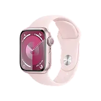 Смарт-часы Apple Watch Series 9 GPS 41mm Pink Aluminum Case w. Light Pink S. Band - S/M