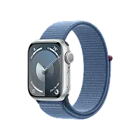 Смарт-часы Apple Watch Series 9 GPS 45mm Silver Aluminum Case w. Winter Blue S. Loop