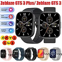 Смарт часы Zeblaze GTS 3 Plus черные  2,15-дюймовый IP68 Водонепроницаемые умные часы для фитнеса