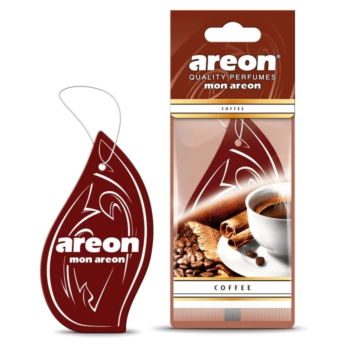 Ароматизатор автомобільний сухий лист Areon Mon Coffee
