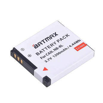Батарея для Canon NB-8L Batmax 2200 mAh (PowerShot A2200/A3000 IS/A3100 IS/A3200 IS/A3300 IS)