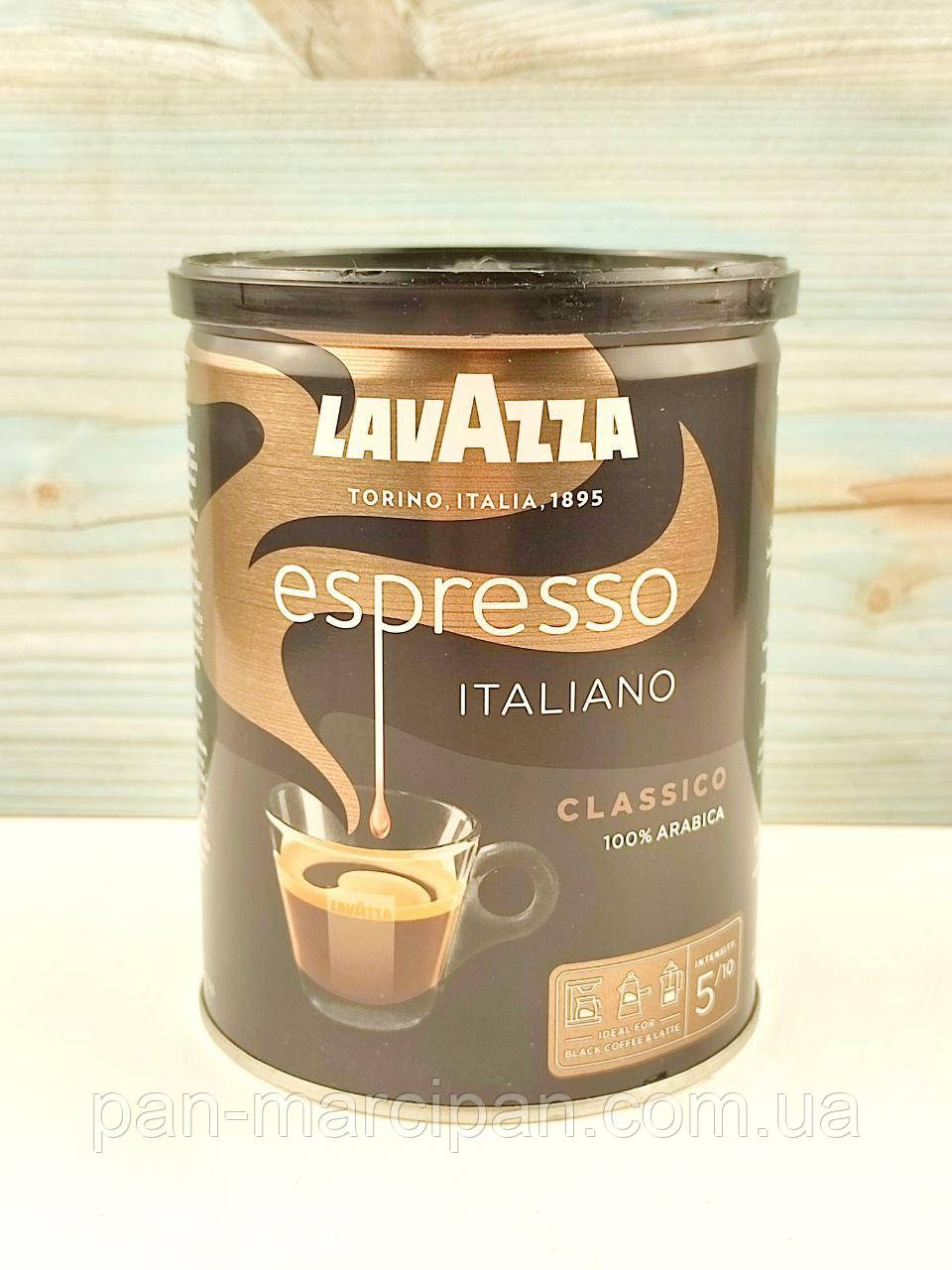 Кава мелена Lavazza Caffe Espresso 100% арабіка 250 г ж/б, фото 1