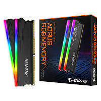 Модуль памяти для компьютера DDR4 16GB (2x8GB) 3733 MHz AORUS RGB Memory boost GIGABYTE (GP-ARS16G37)