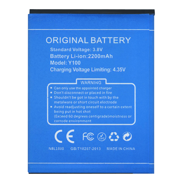 Батарея Doogee Y100 / Y100 Pro (2200mAh) (Valencia 2 Y100 Pro), фото 1