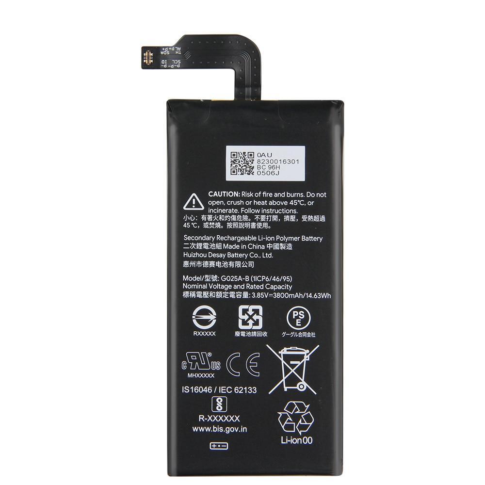 Батарея Google G025A-B | Google Pixel 5XL 3800 mAh