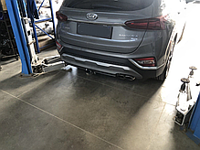 Фаркоп Hyundai Santa Fe 3 TM 2018-2020 (Хендай Санта Фе 3) оцинкований, фото 4