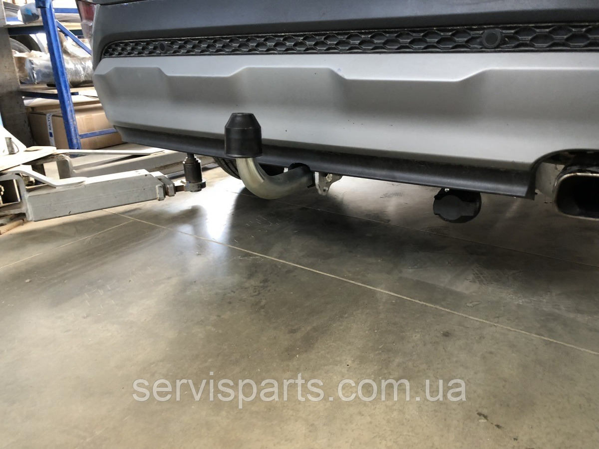 Фаркоп Hyundai Santa Fe 3 TM 2018-2020 (Хендай Санта Фе 3) оцинкований
