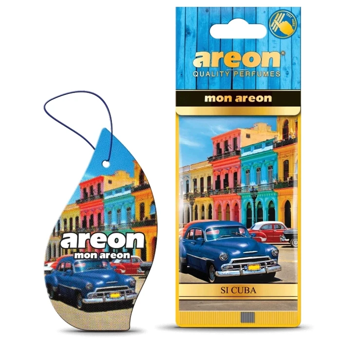 Ароматизатор автомобільний сухий лист Areon Mon Si-Cuba
