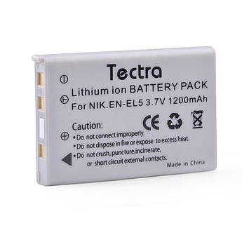 Батарея для Nikon EN-EL5 Tectra 1200 mAh ( Cool Pix P100 P500 P510 P520 )