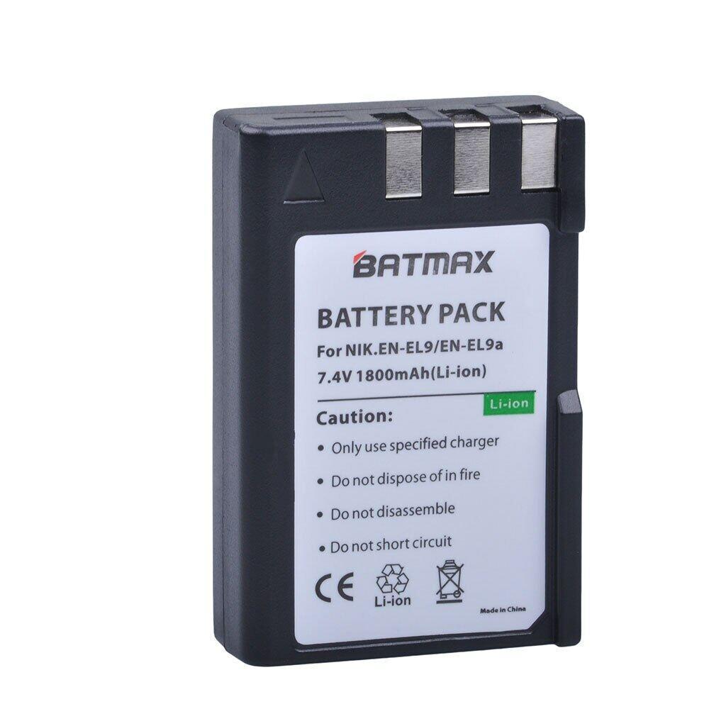Nikon EN-EL9 EN-EL9a Batmax 1800mAh | Nikon D40, D40x, D60, D3000, D5000, фото 1