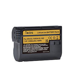 Акумулятор Nikon EN-EL15 Tectra 2280 mAh (D810 D800E D750 D610 D7000 D7100 D7200 V1)