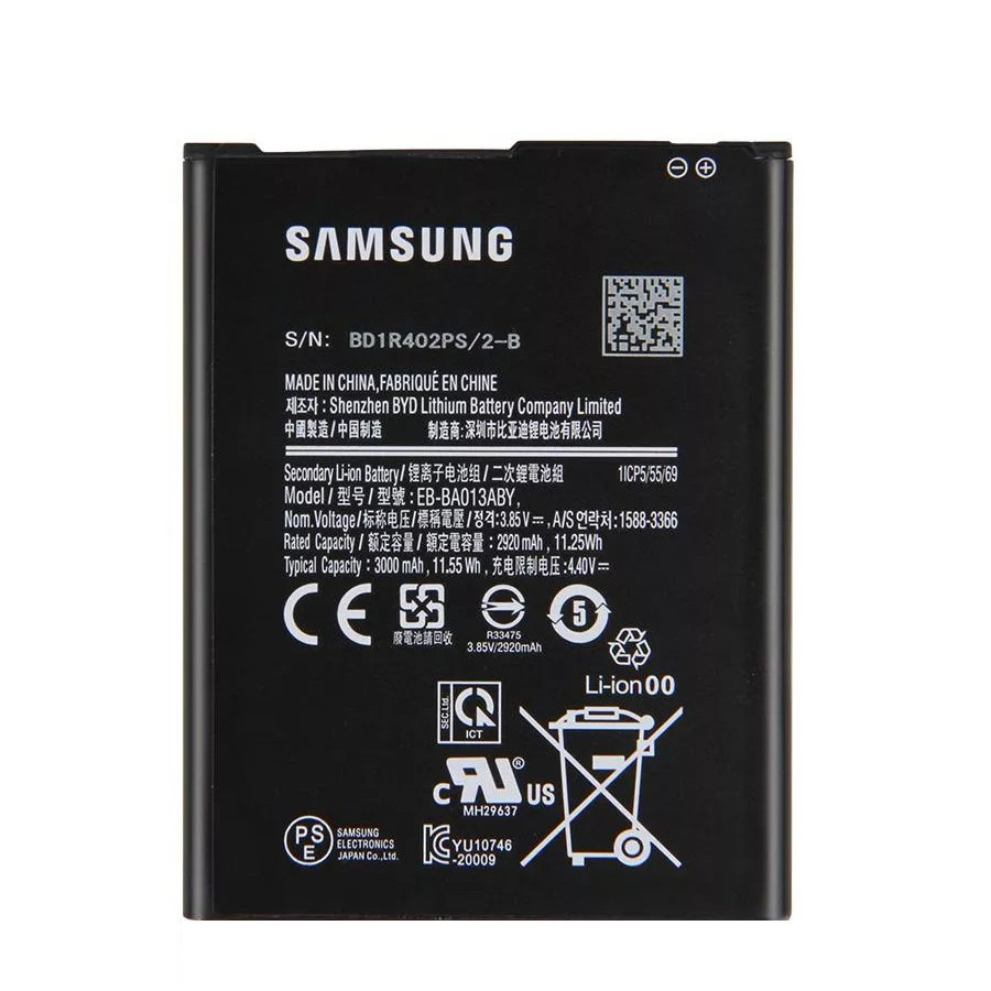 Акумулятор Samsung EB-BA013ABY 3000 mAh / Samsung Galaxy A01 Core A013, M01 Core M013, фото 1