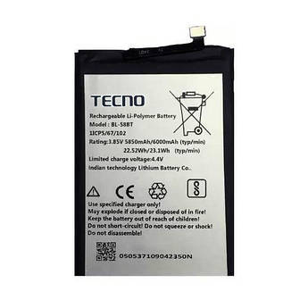 Батарея Tecno BL-58BT Pova LD7 (6000 mAh) [Original PRC]