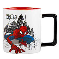 Детская подарочная кружка Супергерои Человек-паук 330 мл 9х9 см 19028-006 (2) GoodStore