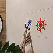 Настінний гачок для одягу Glozis Wheel, фото 8