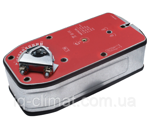 NAFA 2-08 електропривід зі зворотною пружиною Nenutec 230В, 8Нм для повітряної заслінки до 1,5м²