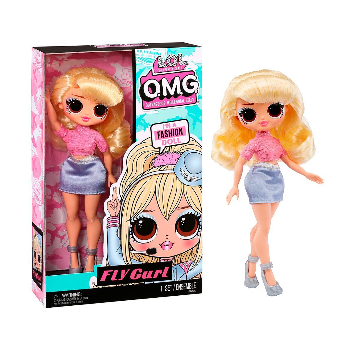 Лялька сюрприз L.O.L. Surprise! серії "ОРР OMG", Стюардеса (987697)
