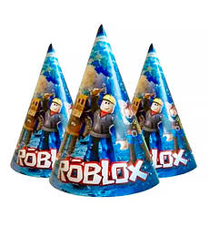 Ковпачки на день народження "Roblox" (5шт)