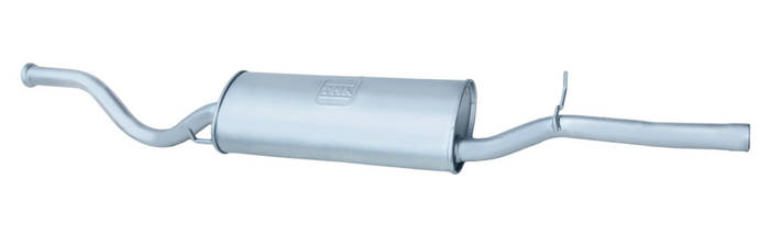 Глушитель ВАЗ 2110 "Богдан" 1,6л, елипс, тяжелый, выхлопная система (ID ...