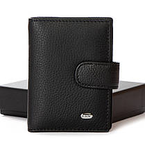 Обкладинка для прав нового зразка шкіряна чорна Bond M50 кардхолдер для автодокументів 8*10,5*2 см, фото 4