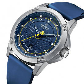 Чоловічий наручний годинник Naviforce Lagune (Сині)