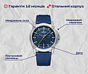 Чоловічий наручний годинник Naviforce Lagune (Сині), фото 6