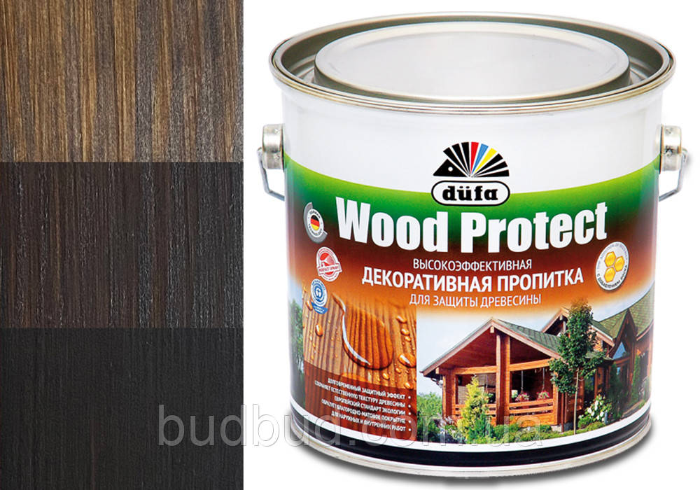 Декоративний засіб для дерева DE Wood Protect Dufa EXPERT 0.75 л, Палісандр, Шовковисто-глянцевий