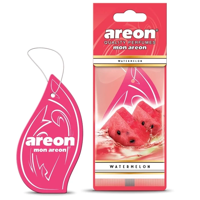 Ароматизатор автомобільний сухий лист Areon Mon Watermelon