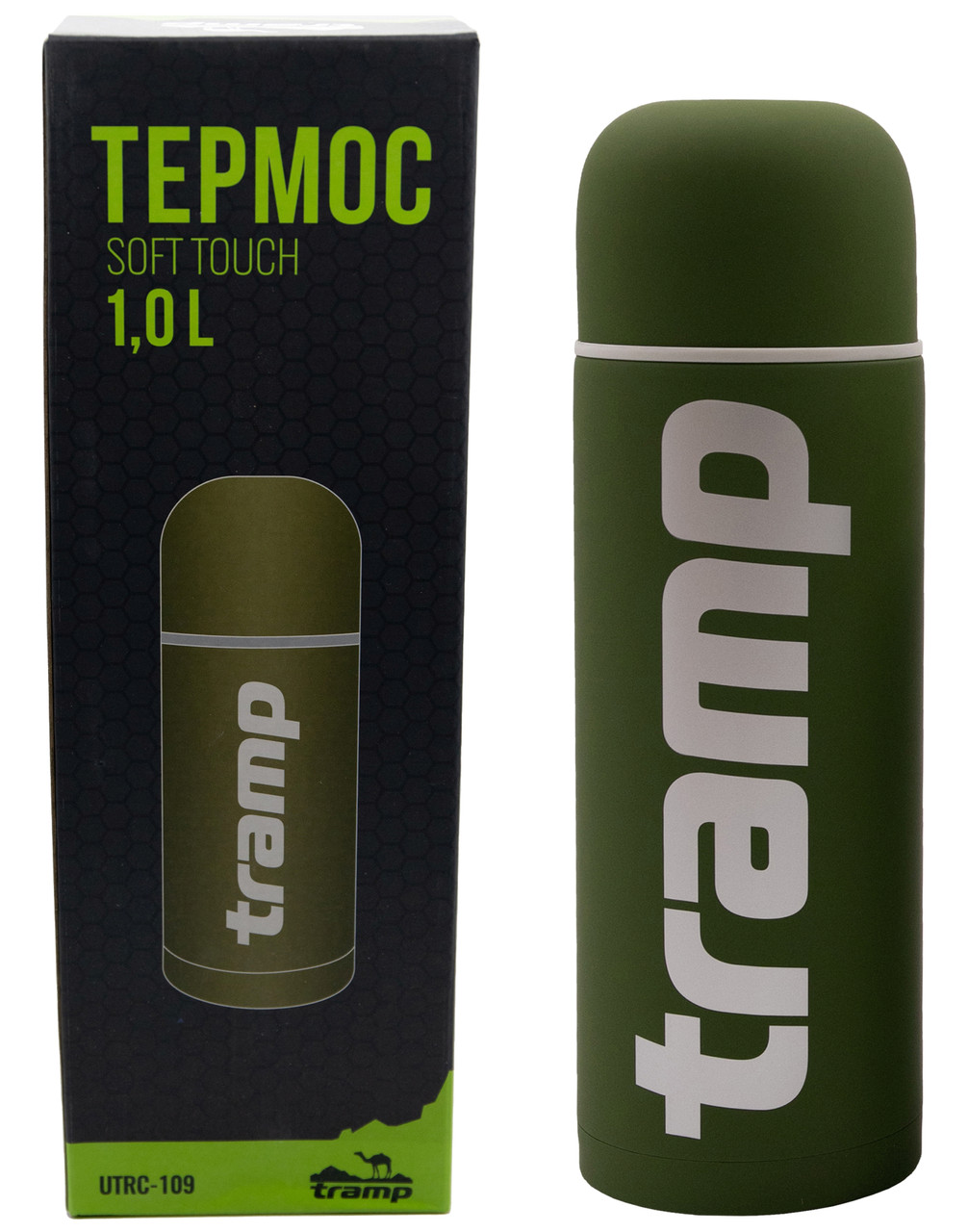Термос Tramp UTRC-109 Soft Touch, 1 л (Khaki)