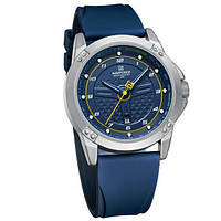 Чоловічий наручний кварцовий годинник Naviforce Lagune (Сині)