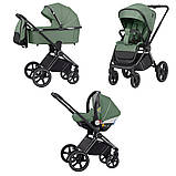 Універсальний візочок 3 в 1 CARRELLO Ultimo CRL-6512 Fern Green Зелена, фото 3