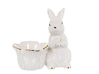 Подставка фарфоровая под яйцо Lefard Кролик 10 см 1149-478 GoodStore