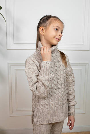 Костюм вязаний для дівчинки Кларинс | на ріст 122-158р., фото 1