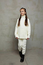 Костюм вязаний для дівчинки Кларинс | на ріст 122-158р., фото 4