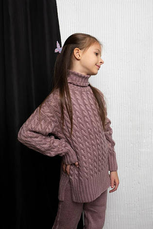 Костюм вязаний для дівчинки Кларинс | на ріст 122-158р., фото 1