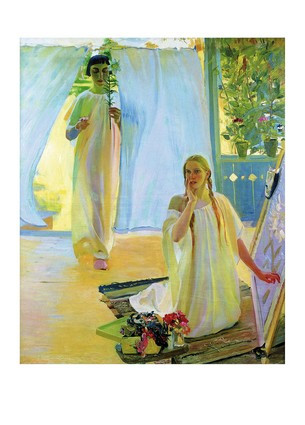 Листівка Українське мистецтво - Благовіщення, 1907-1908