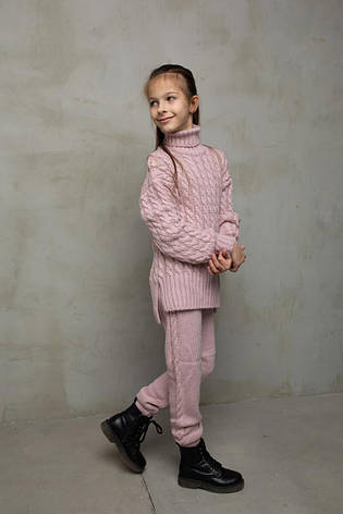 Костюм вязаний для дівчинки Кларинс | на ріст 122-158р., фото 1
