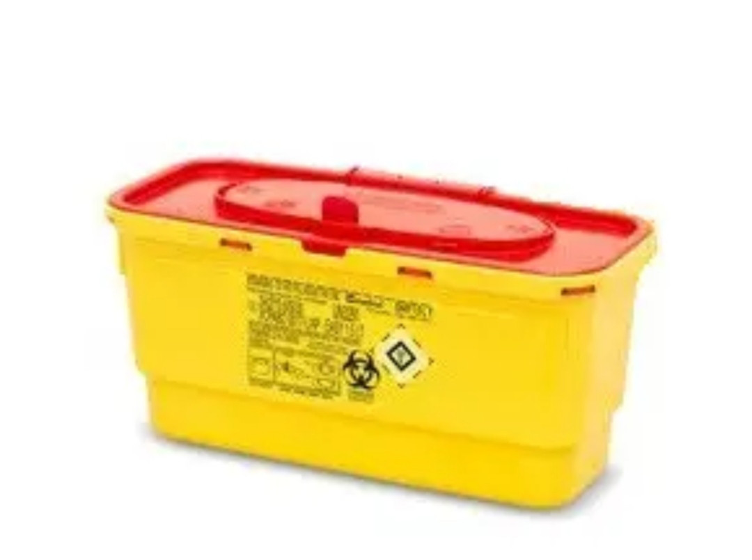 Контейнер для медичних відходів і збору ігл ємність 2.5 л шт. EASY - фото 1 - id-p2135748952
