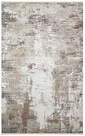 Коричневий прямокутний килим Fresco FS 05 Stone 80*150 см