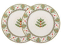 Набор тарелок Lefard Рождественская коллекция 26 см 2 шт 1924-823 GoodStore