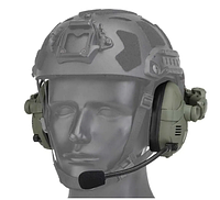 Тактичні навушники HD-16 військові навушники для захисту слуху від взривів та стрільби ks-282