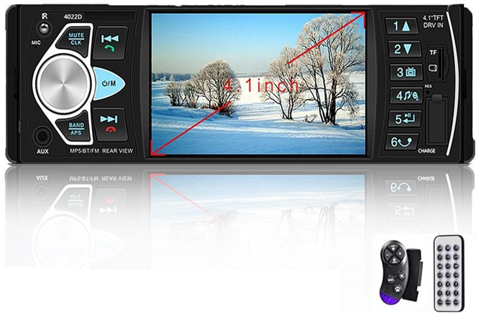 Автомагнітола 4022 ISO з екраном 4.1" дюйма AV-in Bluetooth