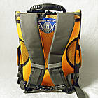 Рюкзак каркасний ортопедичний Space Жовтогаряча машина 34х26х15см арт. 989034, фото 5