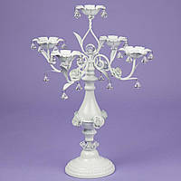 Підсвічник на 5 свічок із кристалами 50 см 12011-008 GoodStore